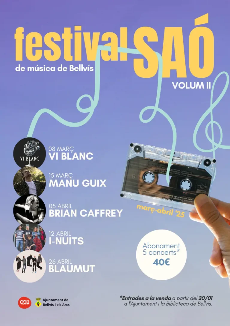 2a edició del Festival Saó de música de Bellvís