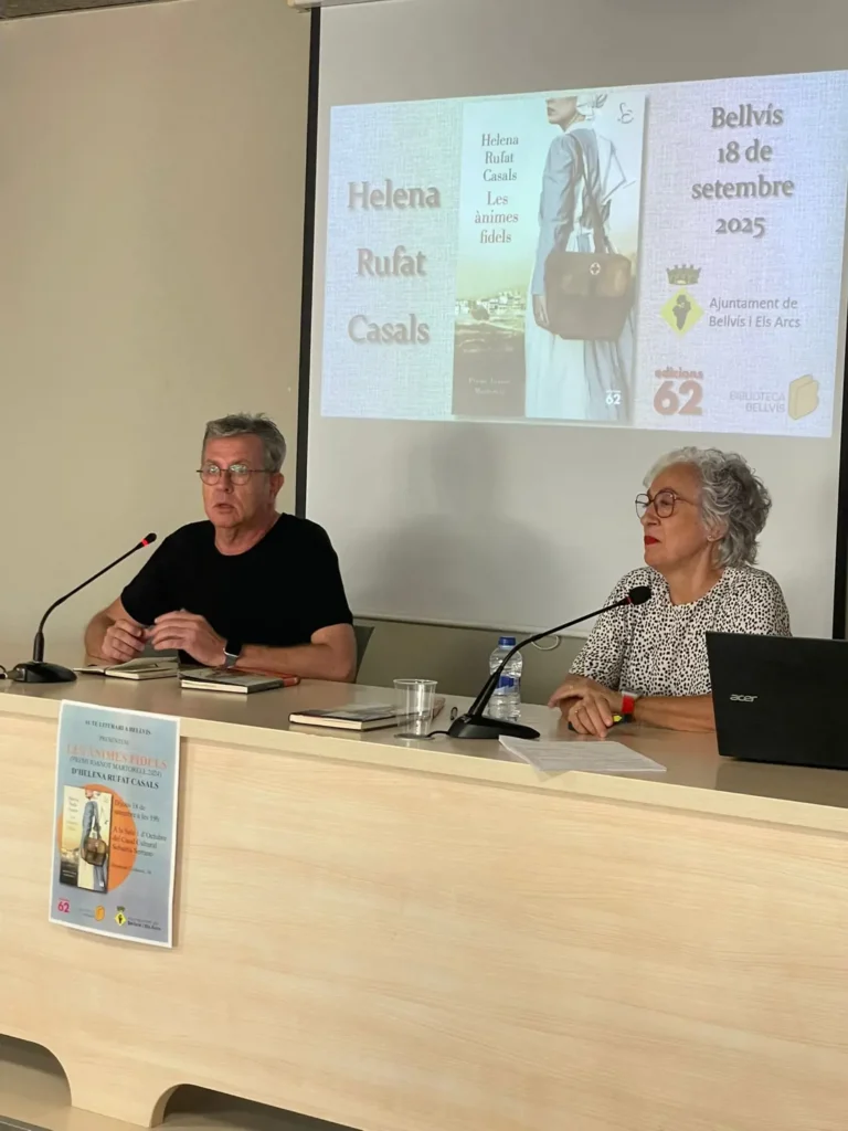 Presentació de Les ànimes fidels d’Helena Rufat a Bellvís