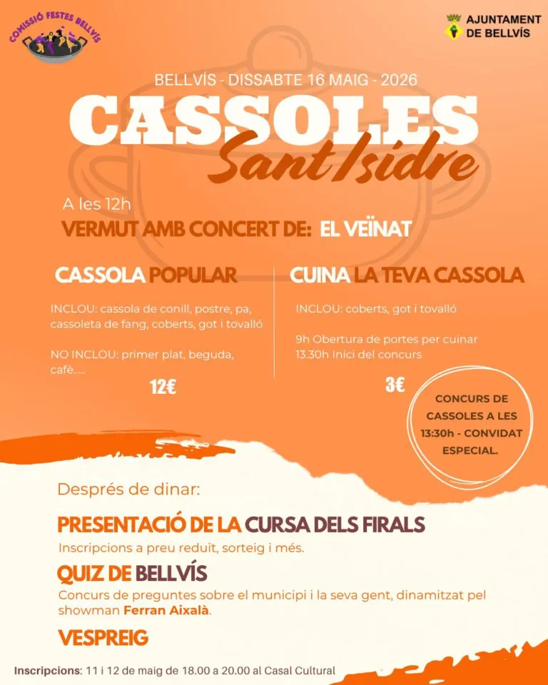 Cassoles de Sant Isidre