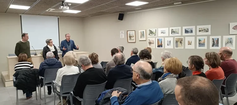 Inauguració de l’exposició “26 mirades a l’aquarel·la. Aprenentatge i expressió”