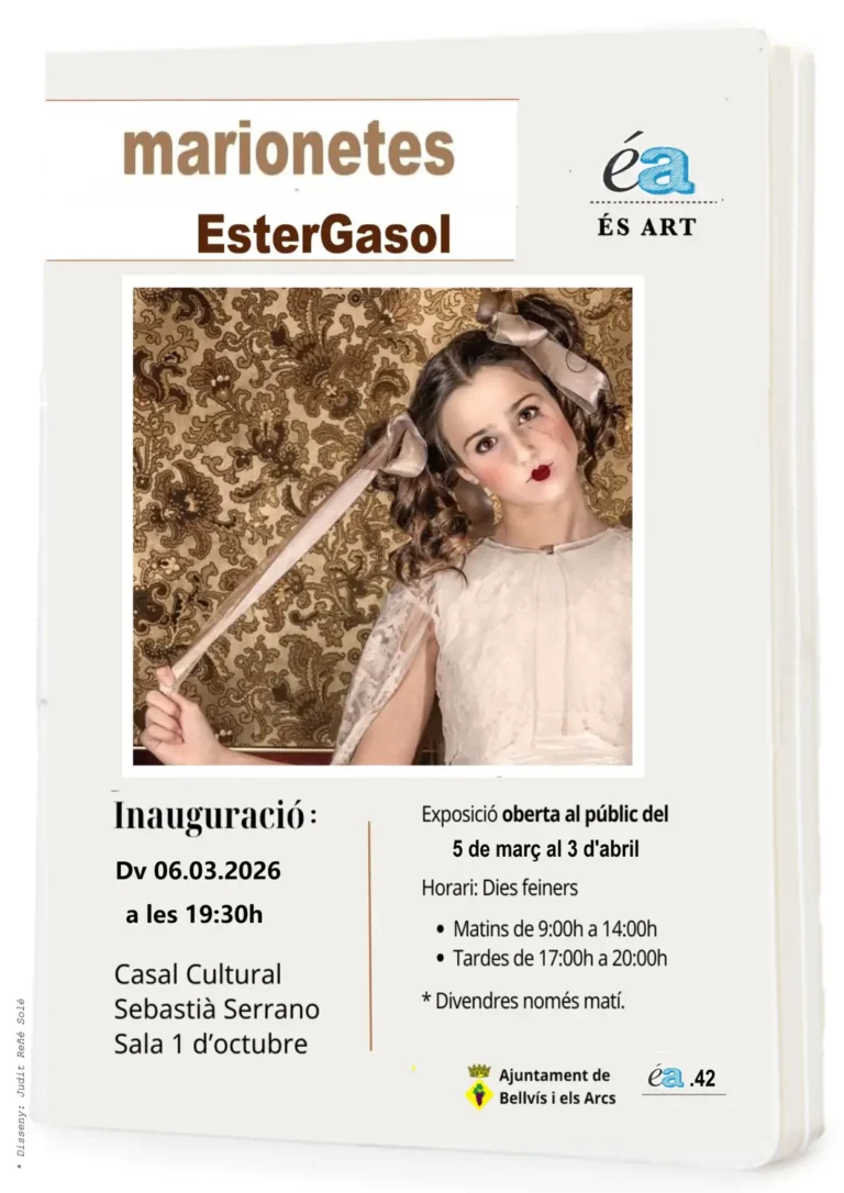 Inauguració de l’exposició “Marionetes”, de la fotògrafa Ester Gasol