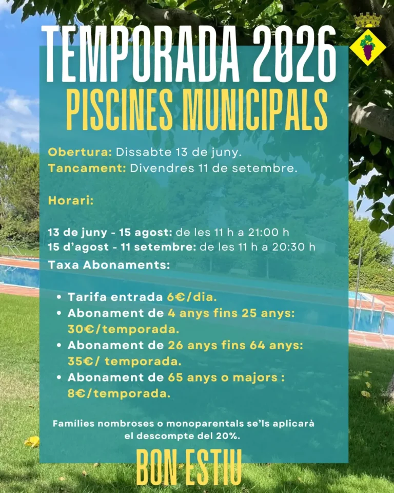 Inici temporada de piscines
