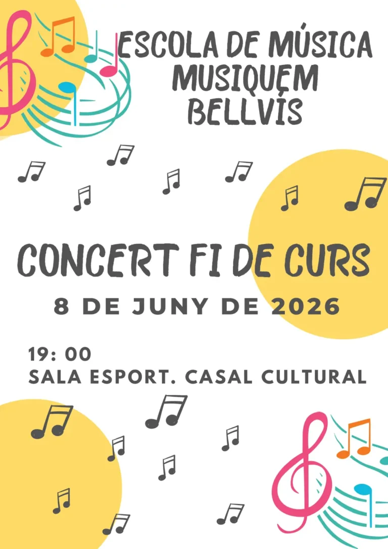 Concert de Música – Escola de Música de Bellvís