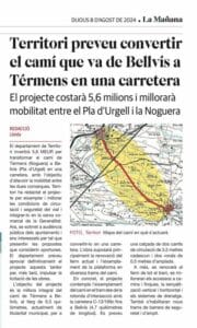 Carretera de Térmens