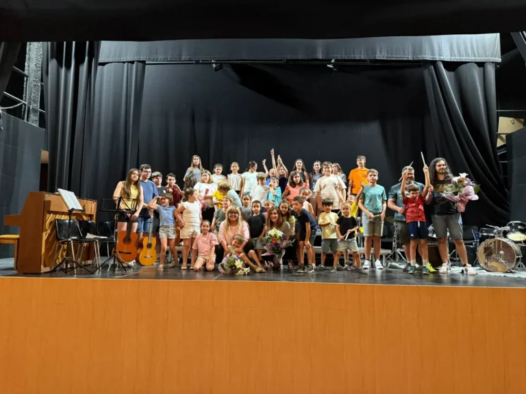 L’Escola de Música de Bellvís tanca el curs amb un concert fresc i divertit protagonitzat pels seus alumnes