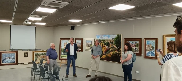 Exposició de les mirades pictòriques d’Albert Corretgé i Àngel Piulats