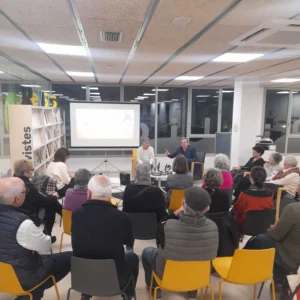 Presentació del llibre “A l’altra banda de l’espiell” de Jordi Reixach